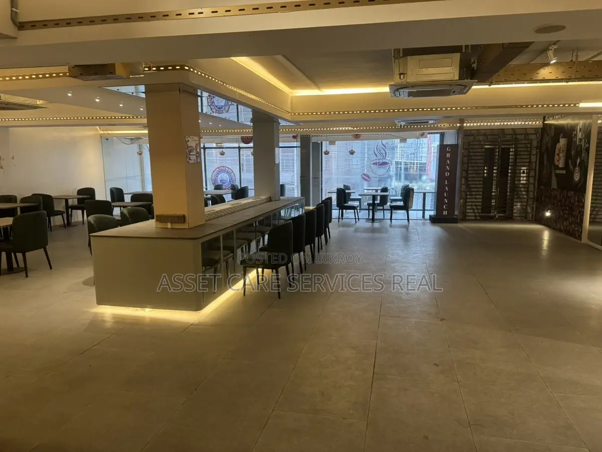 Commercial Fully Furnished Restaurant Rent Gulshan Avenue in Gulshan