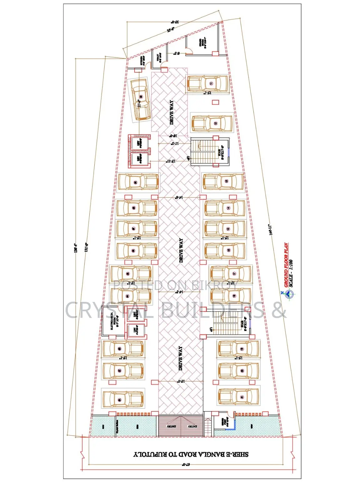 Not just a flat, Green View means life surrounded by nobility. in Barishal