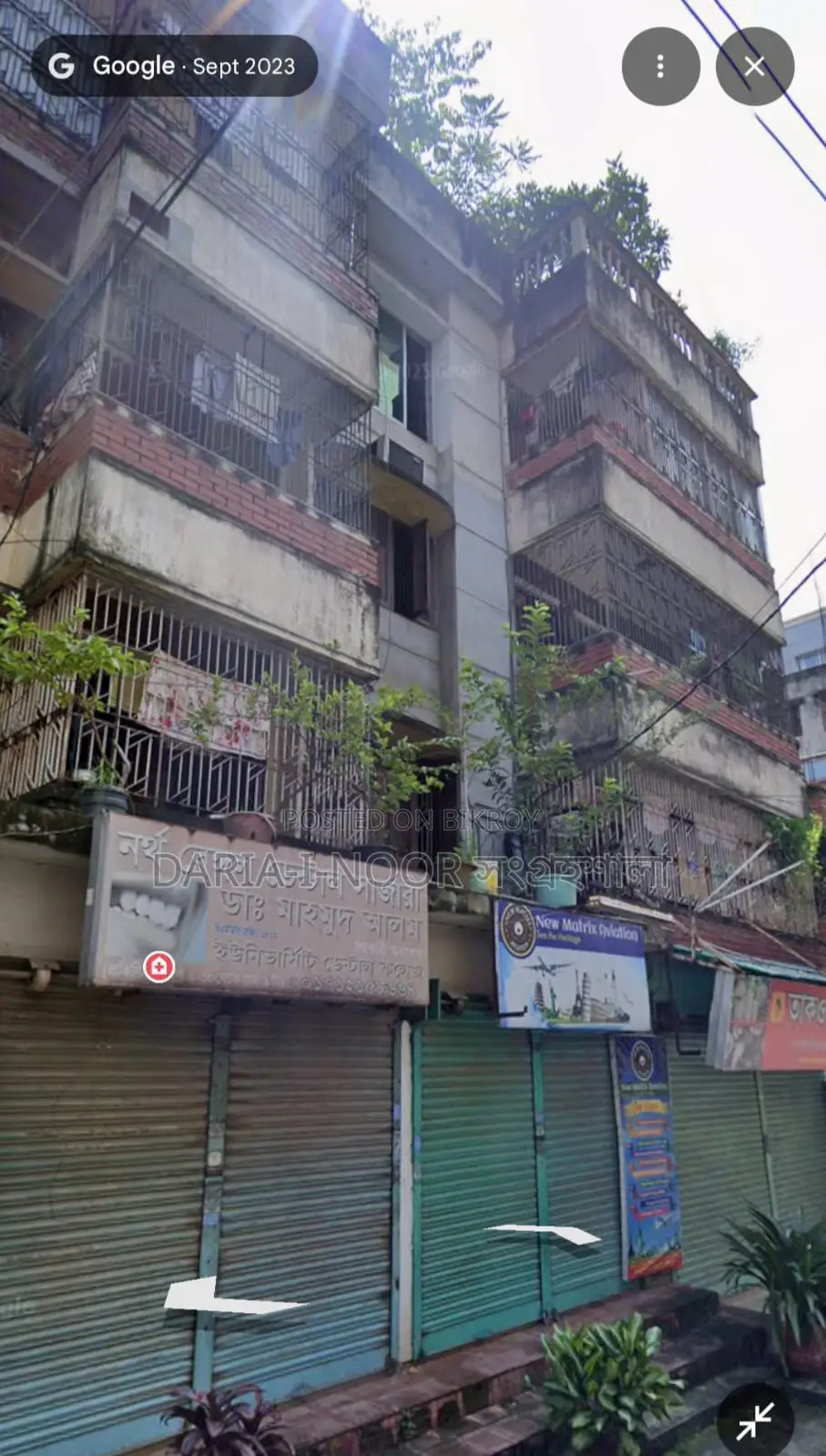 Old 4-story house for sale on 5 katha land in Pallabi in Mirpur
