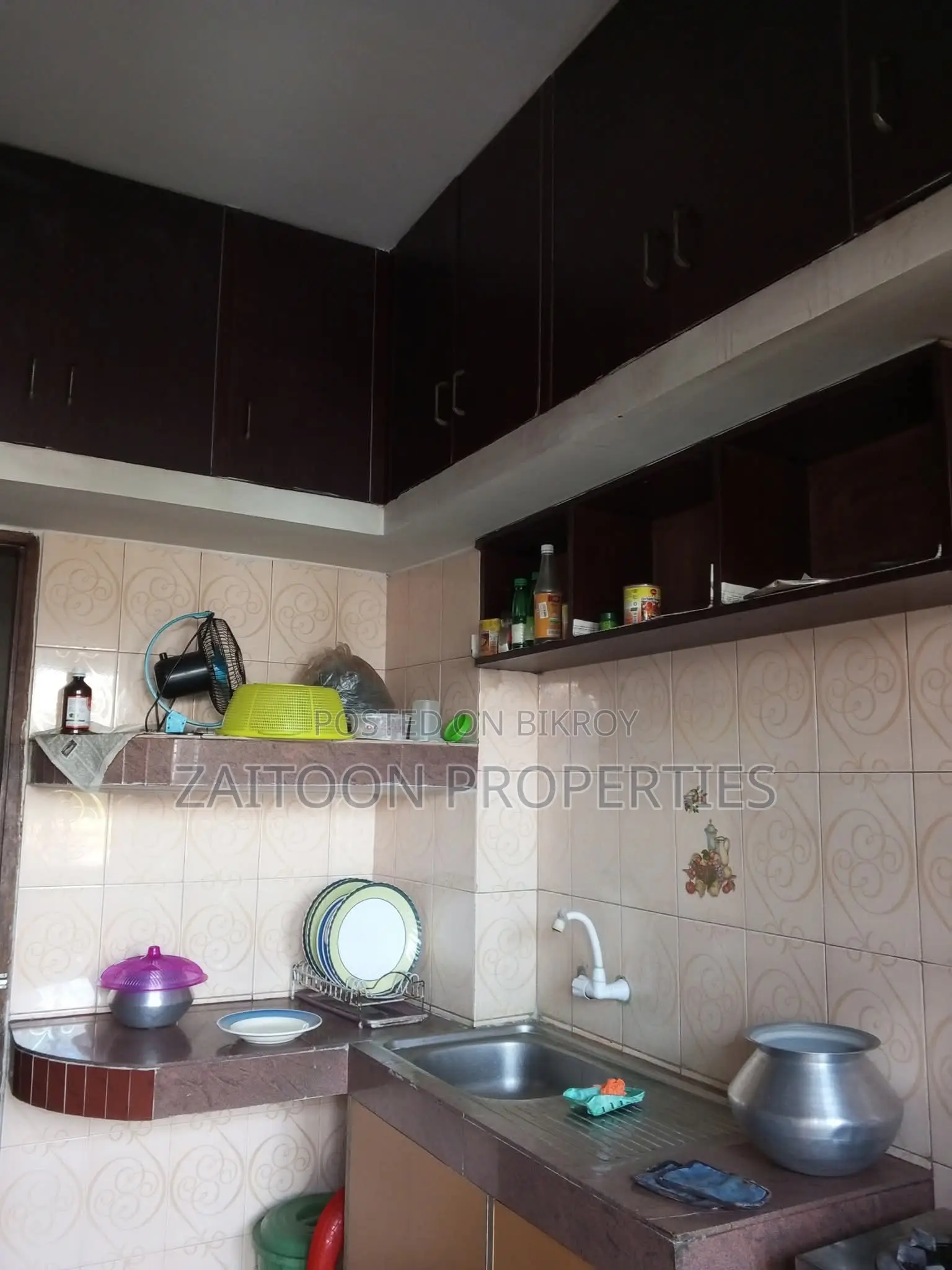 Attractive Corner Flat with 4 Balconies for Sale in Mohammadpur