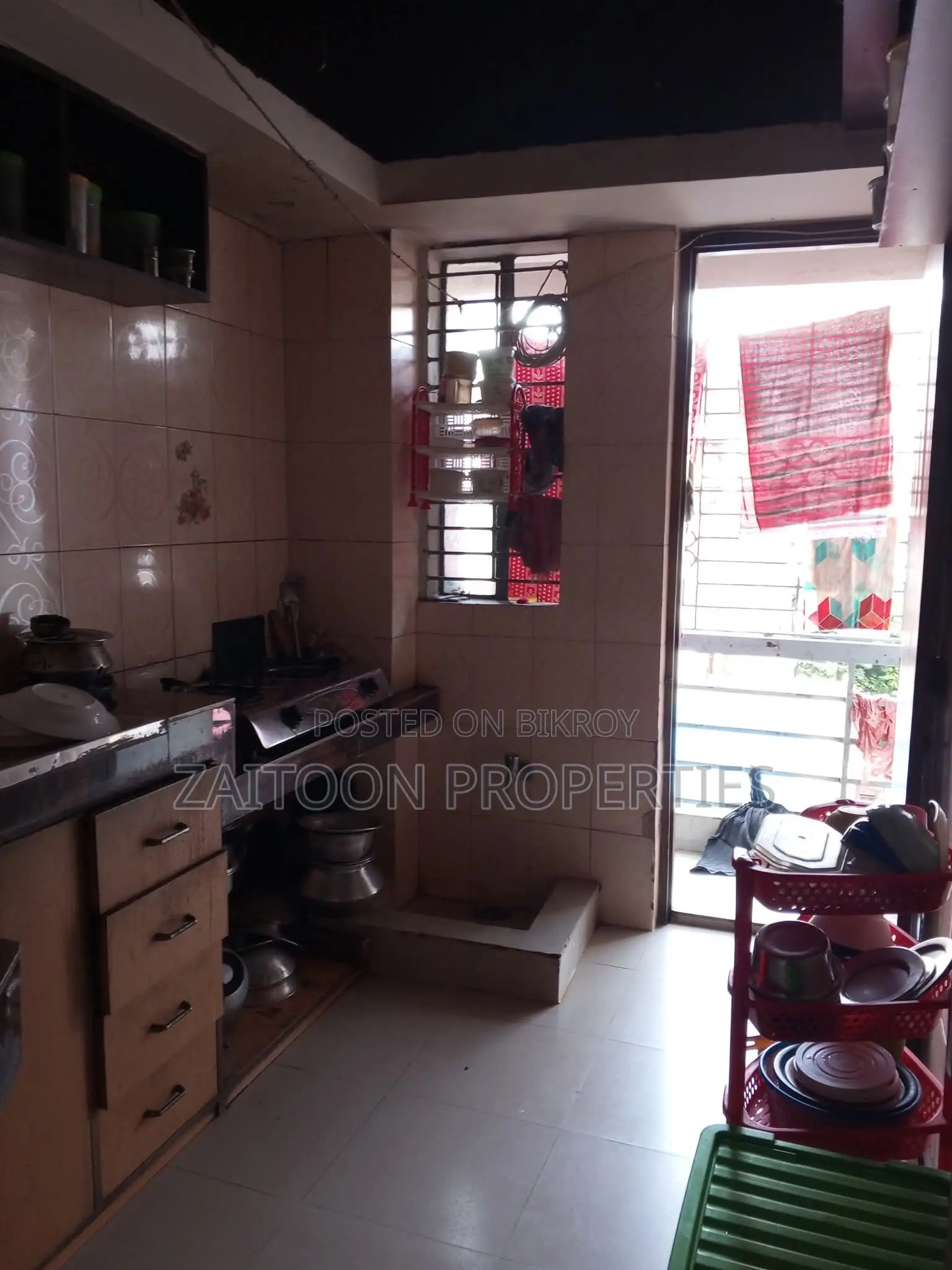 Attractive Corner Flat with 4 Balconies for Sale in Mohammadpur