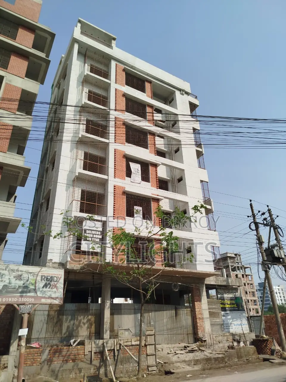 Almost Ready South West Corner 1550 sft Apartment in Basundhara
