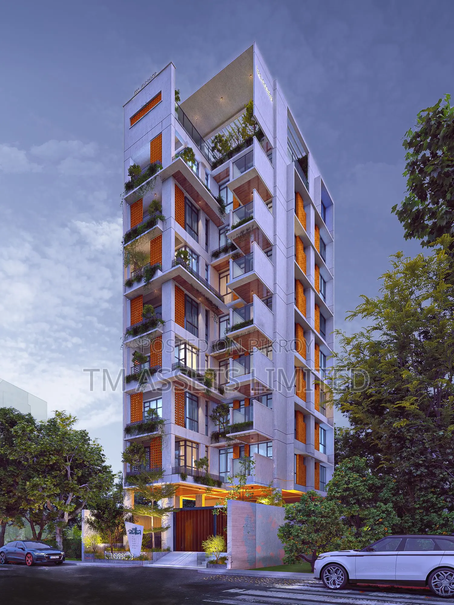 South Facing Flat Sale in Aftabnagar Dhaka in Aftab Nagar