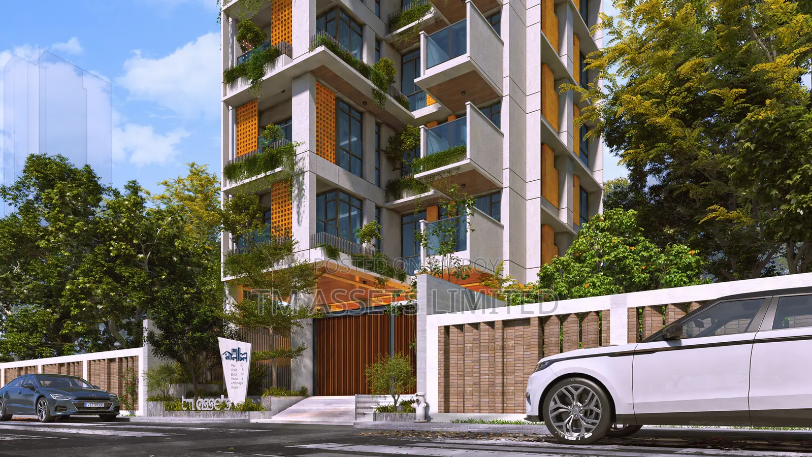 South Facing Flat Sale in Aftabnagar Dhaka in Aftab Nagar