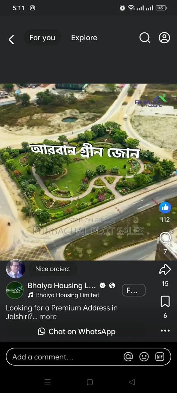 Premium Living @ Jolshiri Abason in Basundhara