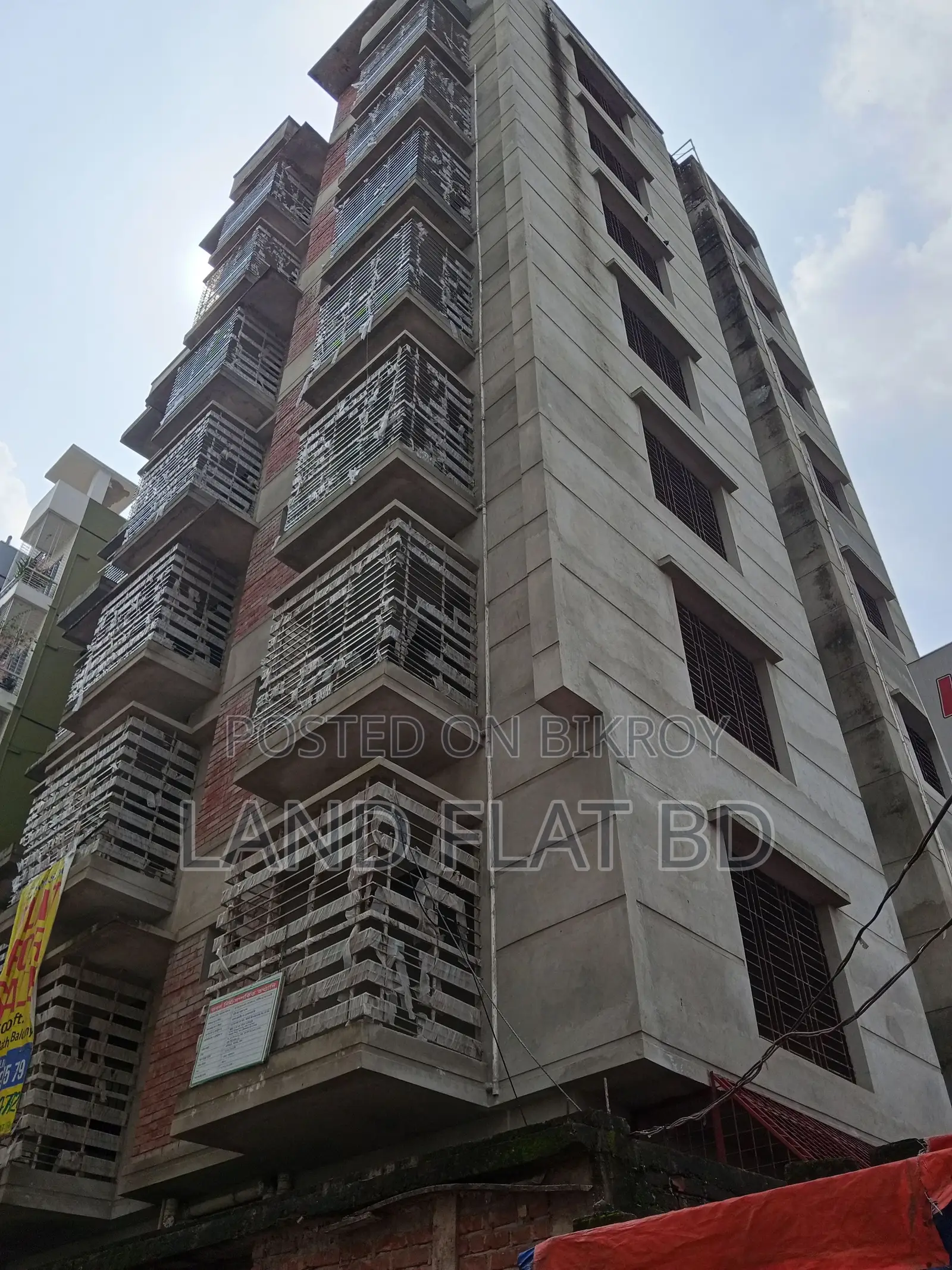 Almost ready building for sale, 8-storied in Mohammadpur