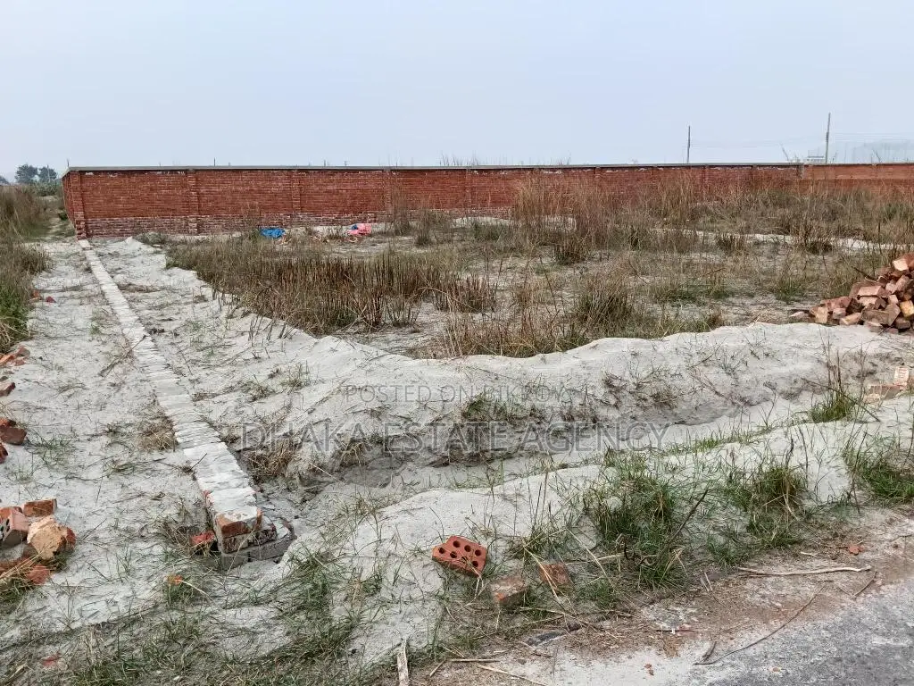 Block-P, South/West Corner 5 Katha Plot Sale in Basundhara