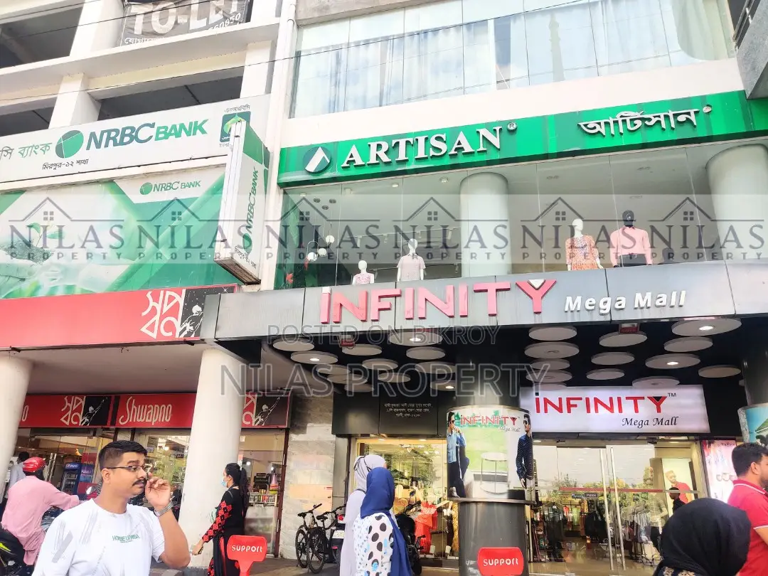 Commercial Front View 6000 sft Space for Rent in Mirpur in Mirpur