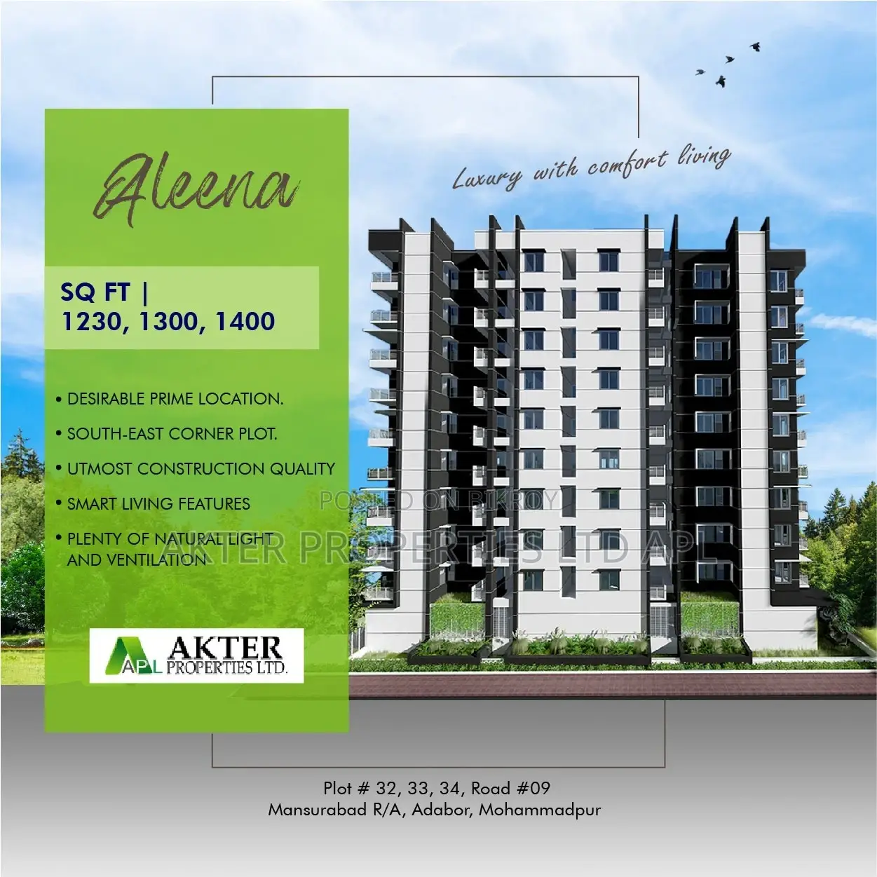 LAND WANTED for Joint Venture Development @ Dhaka City, Prime Location in Mohammadpur