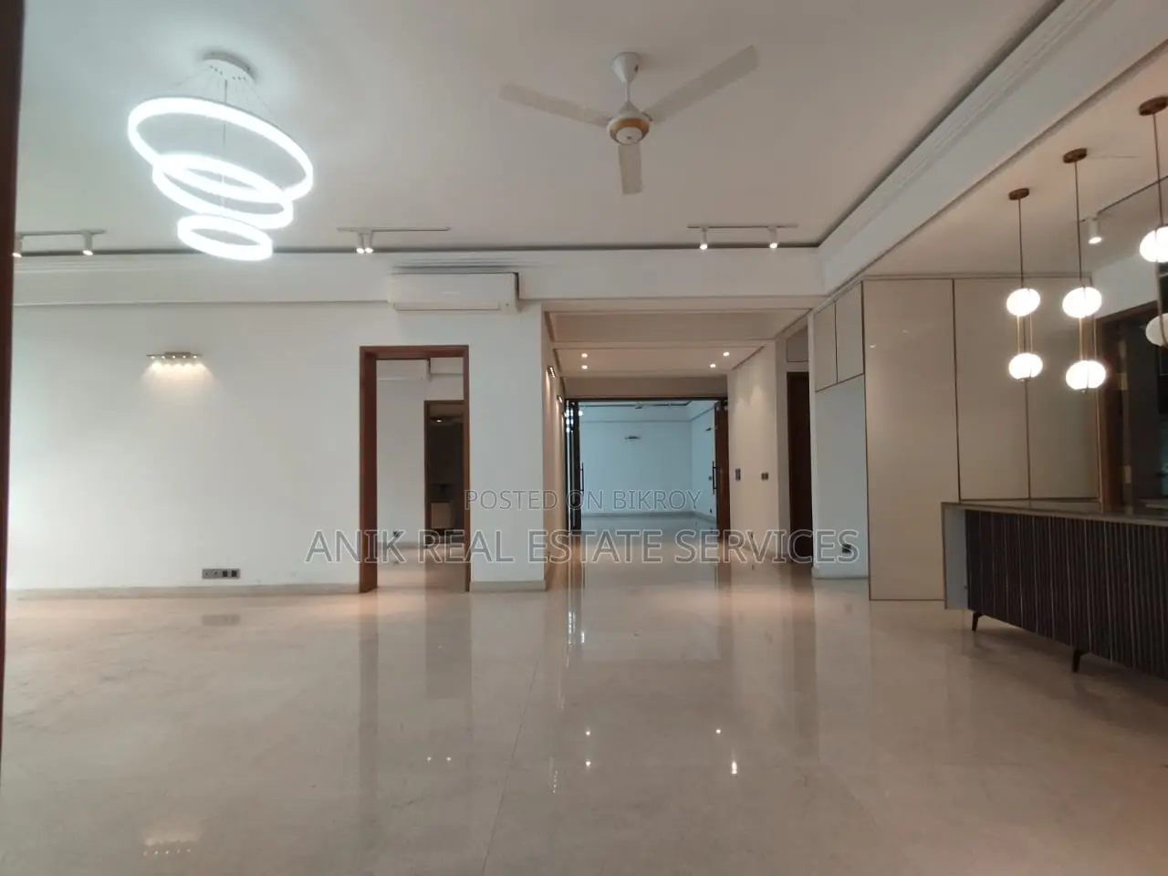 New Modern 3 Bedroom Semi Farnised Flat Rent At Gulshan 1 in Gulshan
