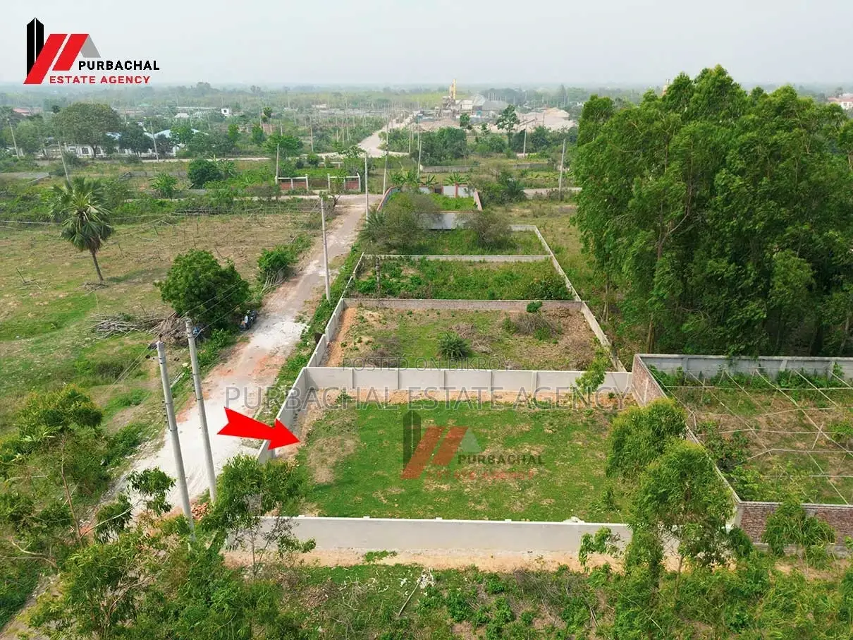 Nearby 100ft. East Facing, 5 Katha In Sec#10 in Purbachal