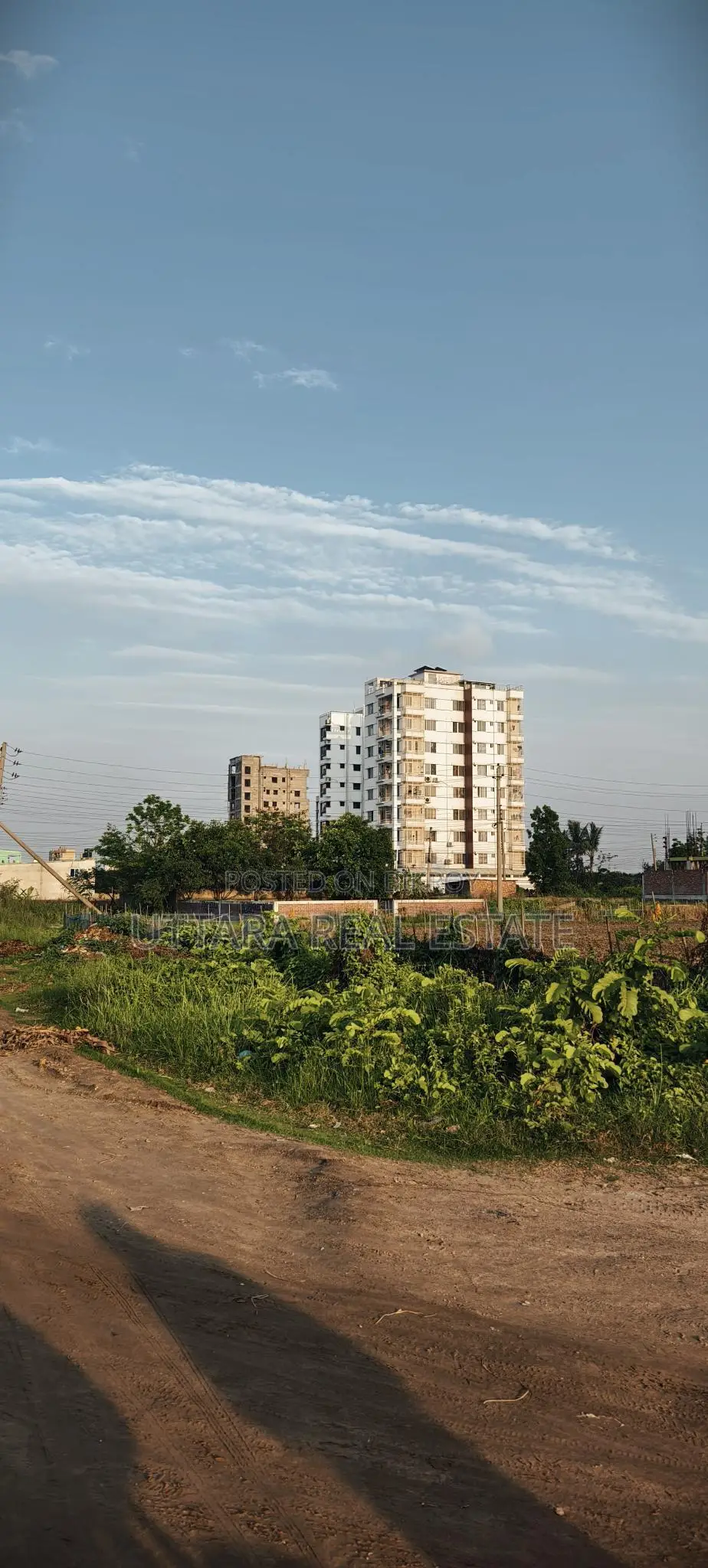 5 Katha Plot for Sale in Uttara Sector 16, South-Facing on 34ft Road in Uttara