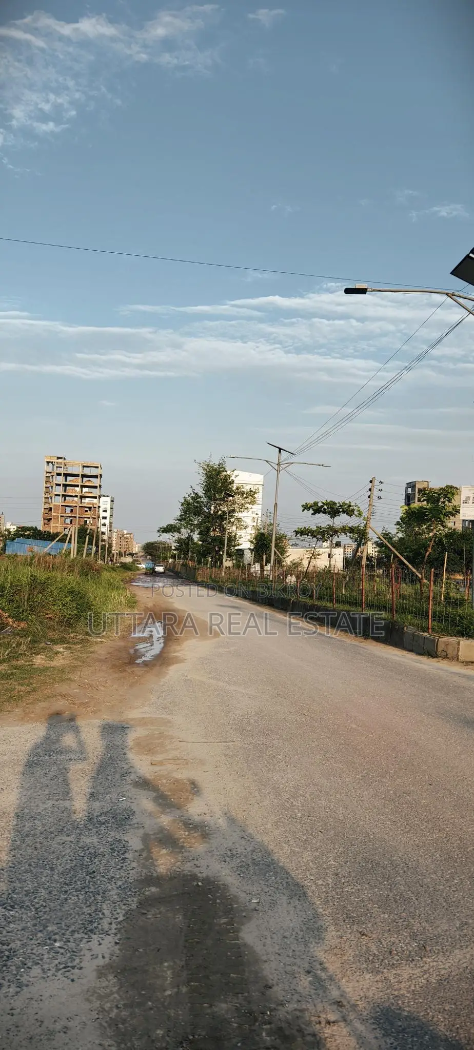 5 Katha Plot for Sale in Uttara Sector 16, South-Facing on 34ft Road in Uttara