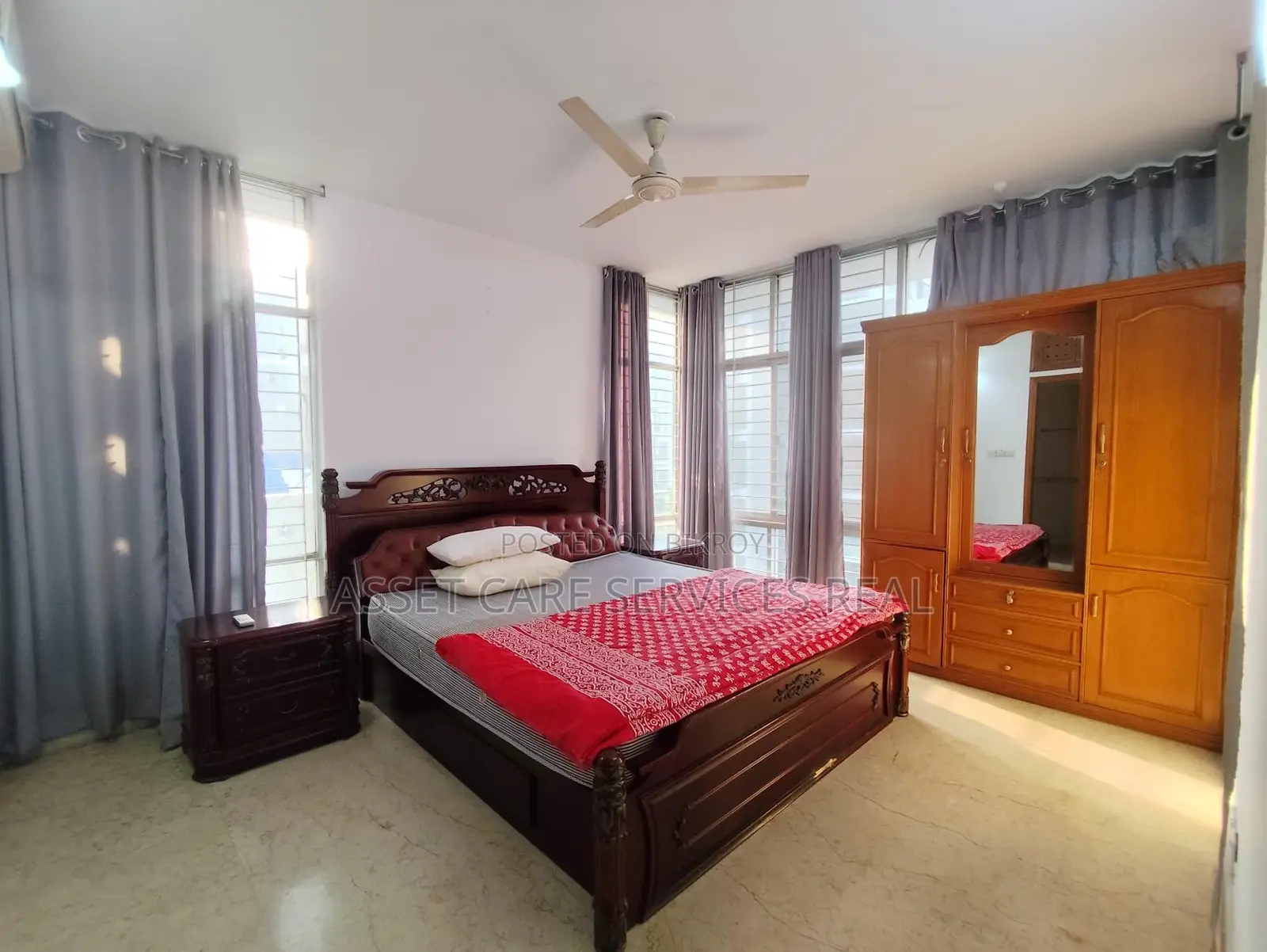 Fully-Furnished 3-Bedroom Apartment for Rent in Baridhara Diplomatic Zone in Baridhara