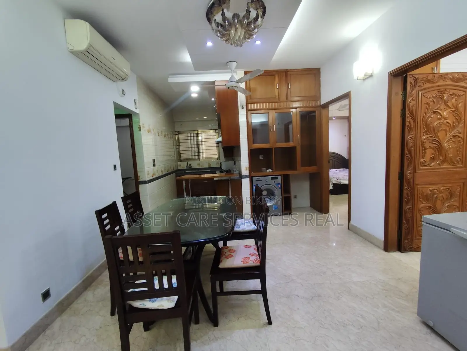 3Bed Fully-Furnished Apartment Rent Baridhara Diplomatic Zone in Baridhara