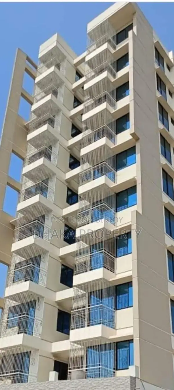 10-Story Lake-Facing New Building for Sale, Sector-15/C1 in Uttara