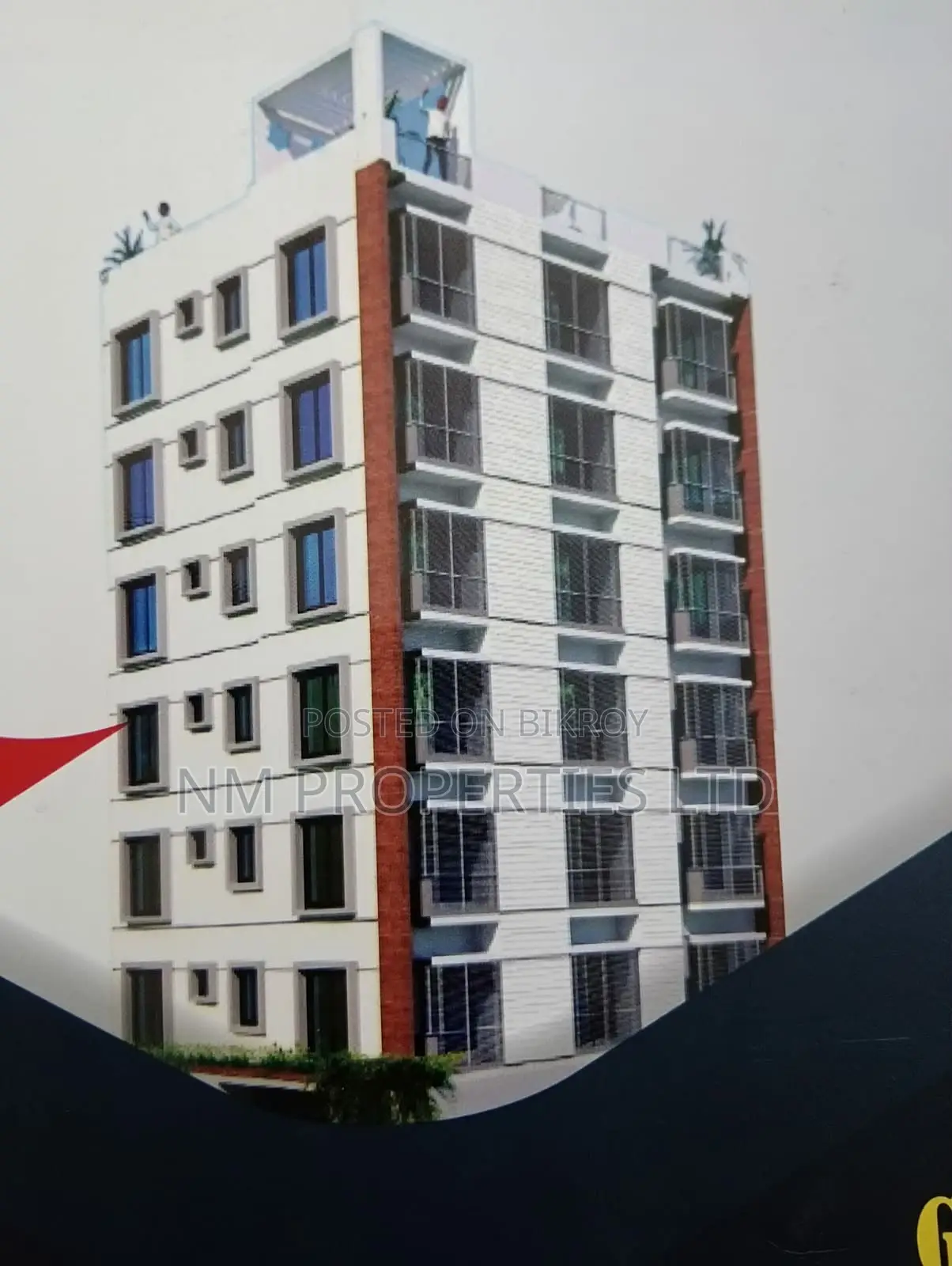 1050 Sq Ft Flat for Sale in Mirpur