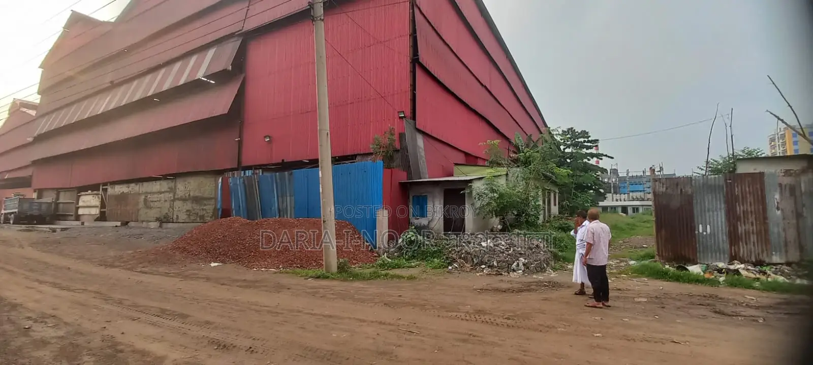 Steel Factory for Sale on 35 Bighas of Land in Jatrabari Signboard Area in Jatrabari