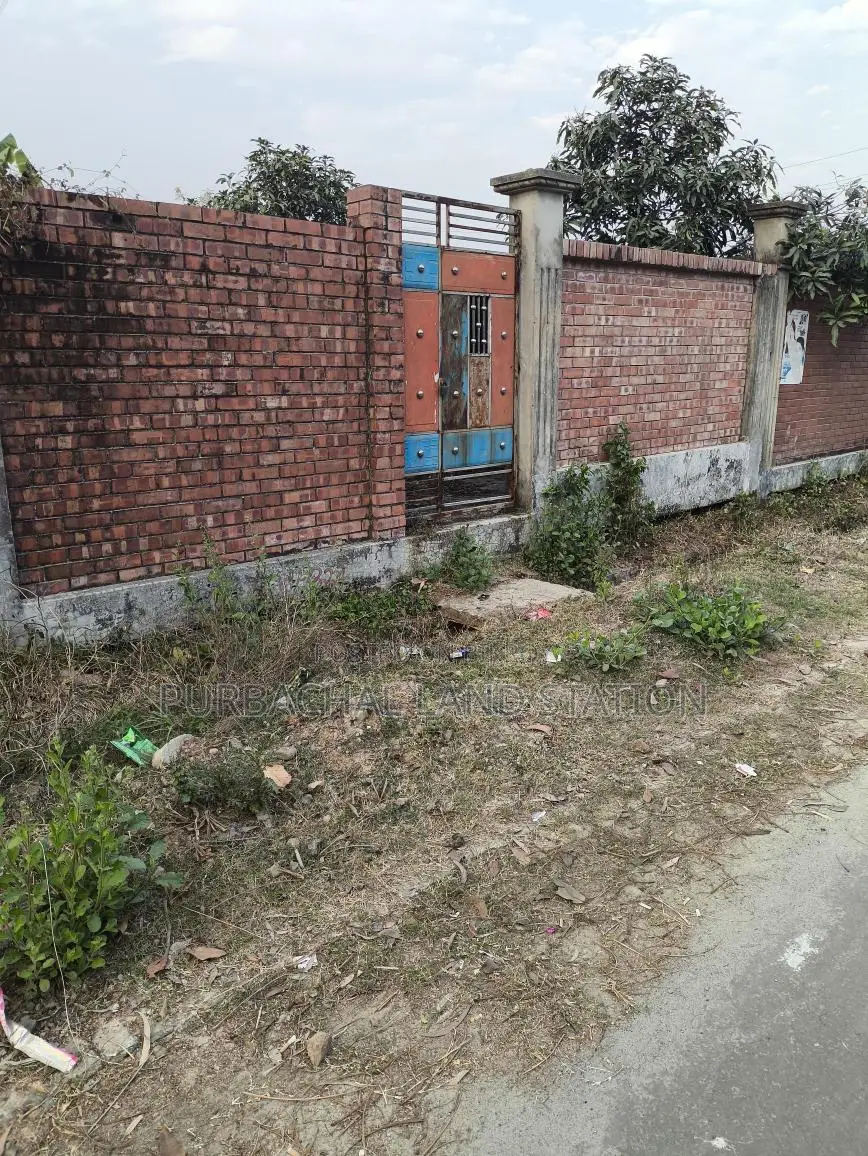 Sector: 23, South face lake drive road 7.5 katha plot sale Purbachal. in Purbachal