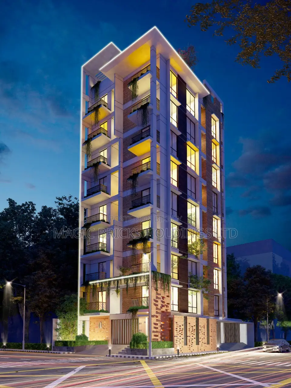 Brand New Corner Plot ALMOST READY Flat SALE at Block F Aftabnagar in Aftab Nagar