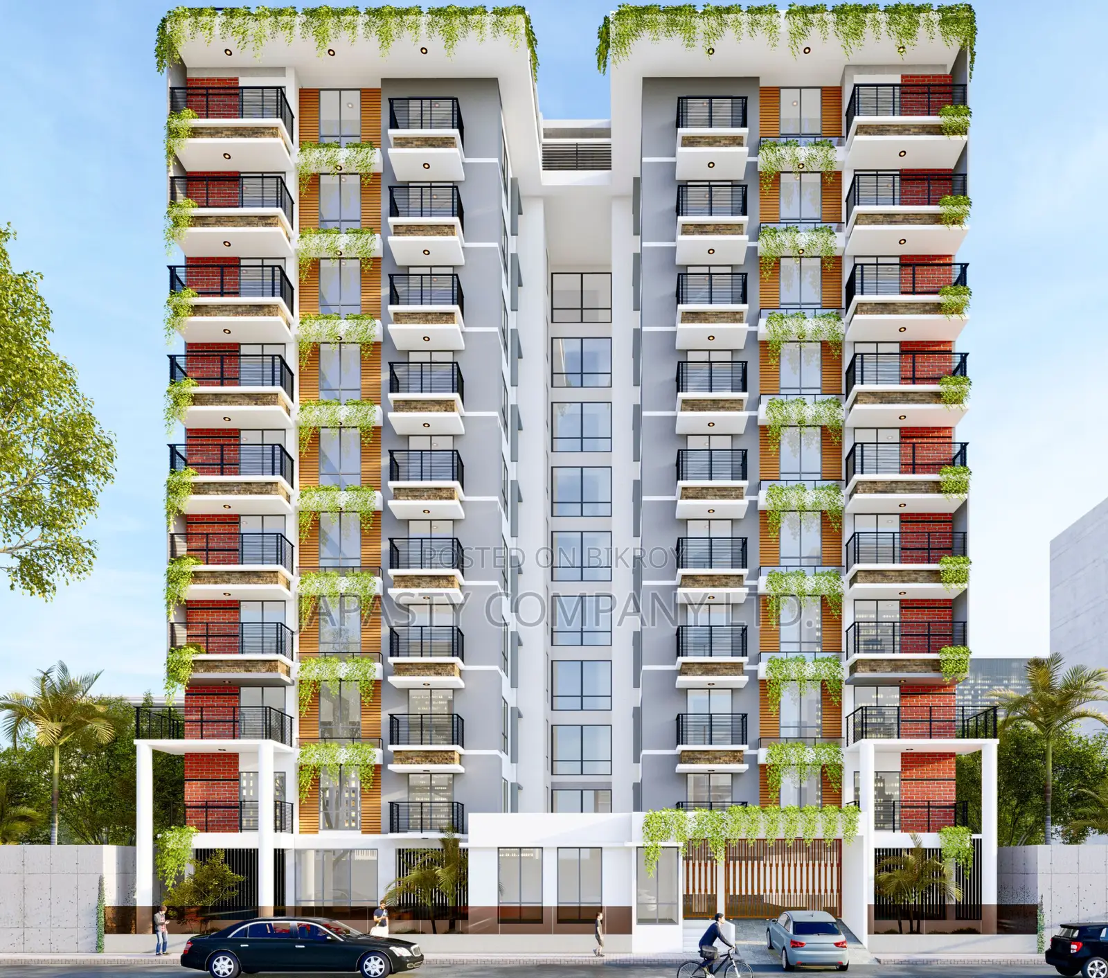 4-Bedroom Ready Apartment for Sale in Bashundhara with Large Terrace in Basundhara