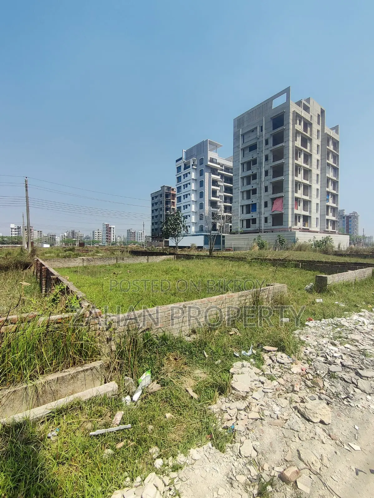M Block 7.5 Katha North Facing Plot for Sale in Bashundhara R/A in Basundhara