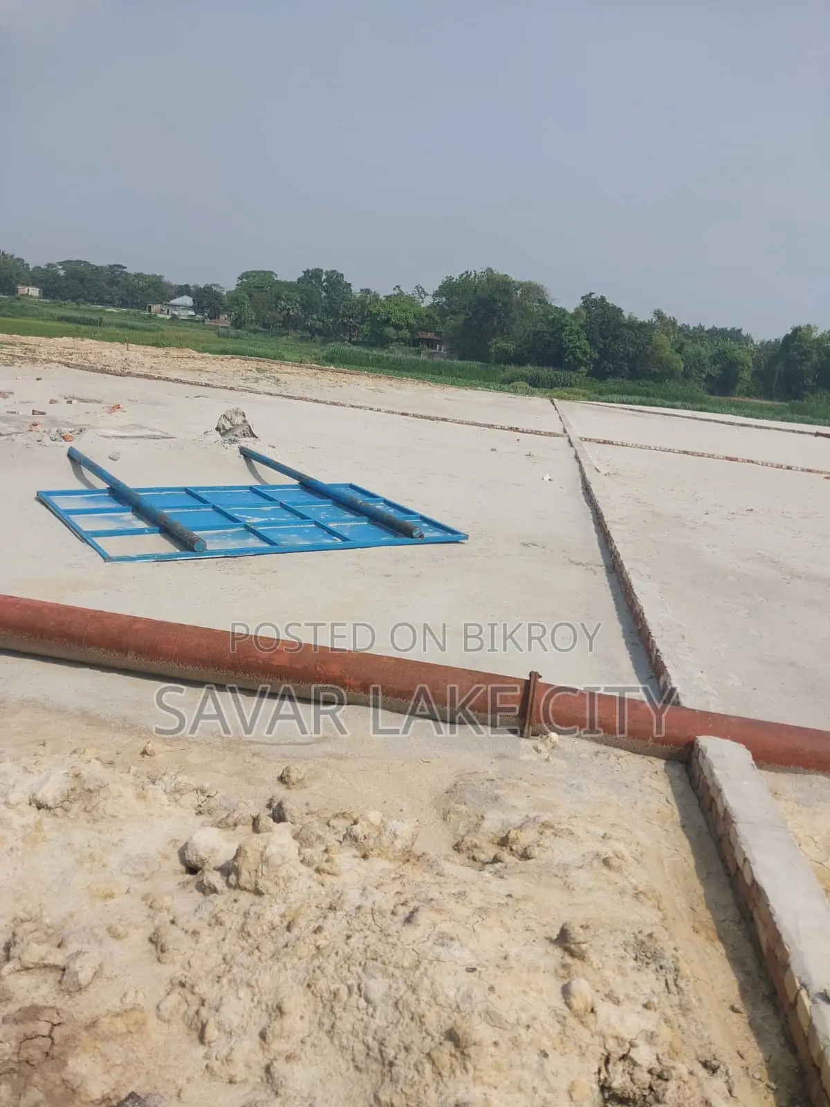 South-facing plot for sale for duplex house in Savar