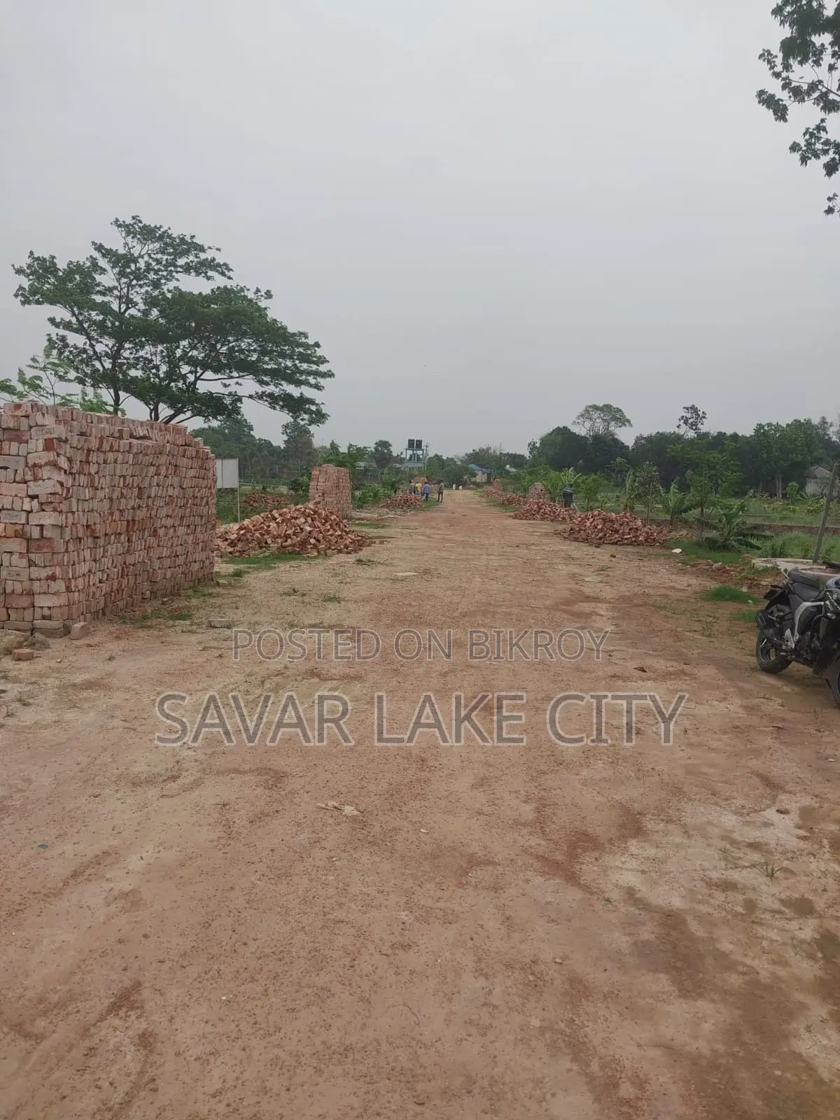 South-facing plot for sale for duplex house in Savar
