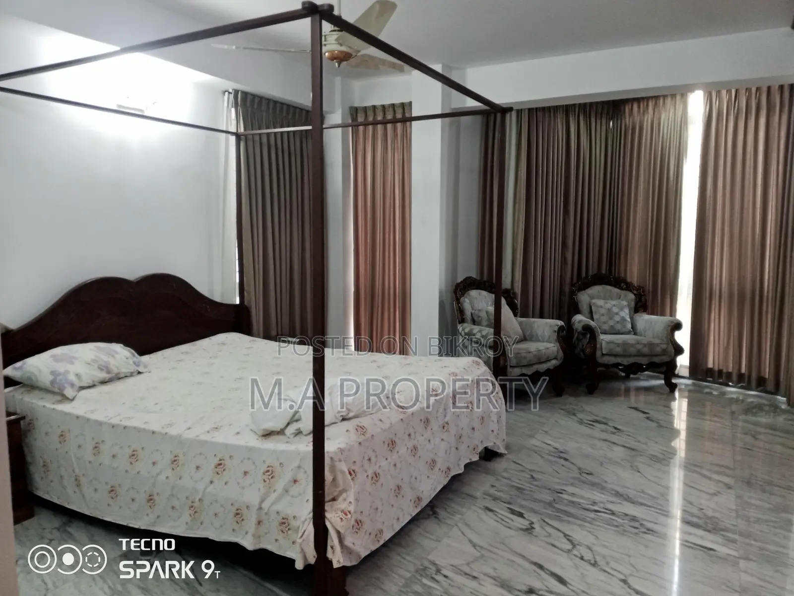 LUXURY 4BED FURNISHED FLAT RENT IN GULSHAN NORTH in Gulshan