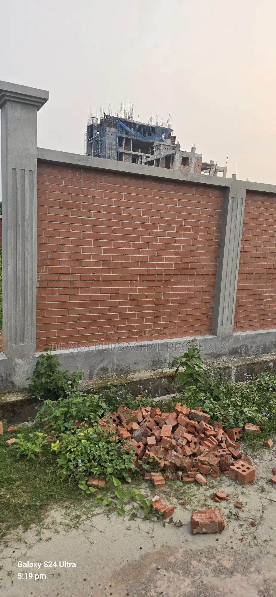 Sector-2, 10 Katha Plot for Sale Near 300-Feet Road (Business Category) in Purbachal