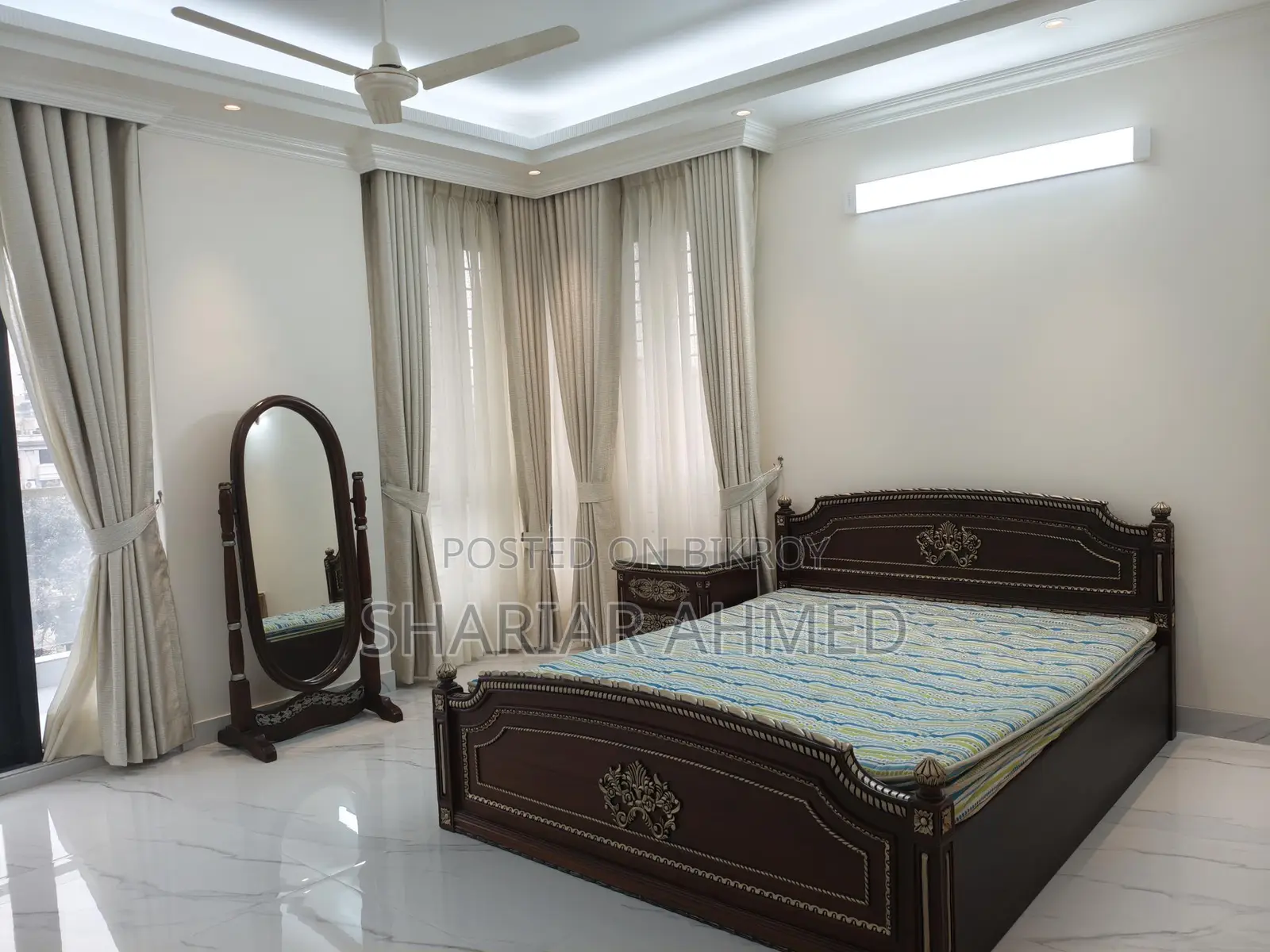 Luxury 3000 Sqft Full-Furnished Apartment For Rent In North Gulshan in Gulshan