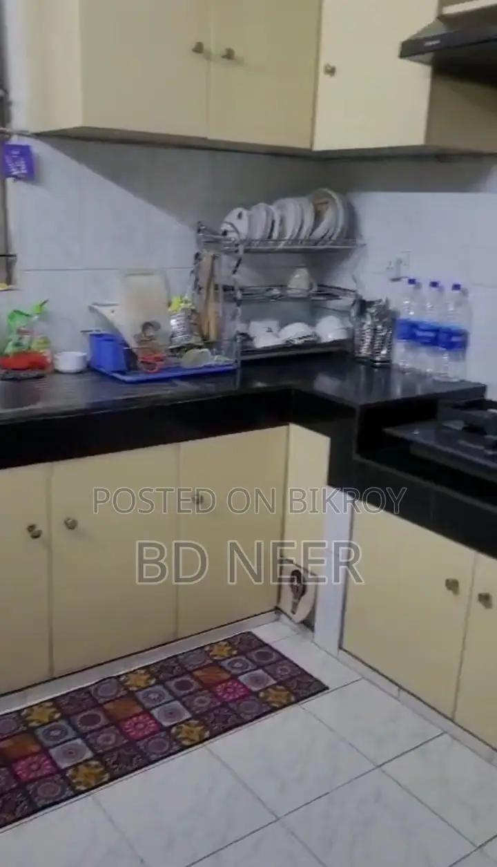 Full Furnished 3 Bedroom Flat Rent in Banani North in Banani