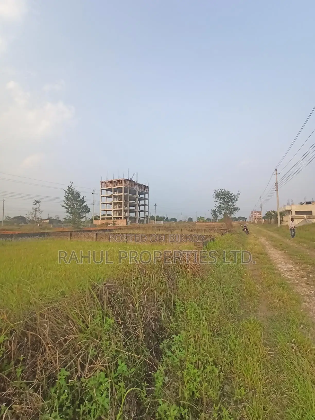 Urgent need. Bashundhara [ P Block ] South facing plot for sale in Basundhara