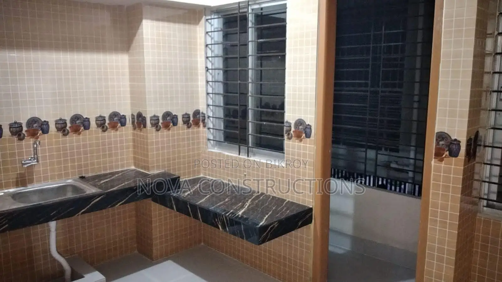 1100 sft. Ready Flat for sale @ Basila Model Town, Beside Garden city in Mohammadpur