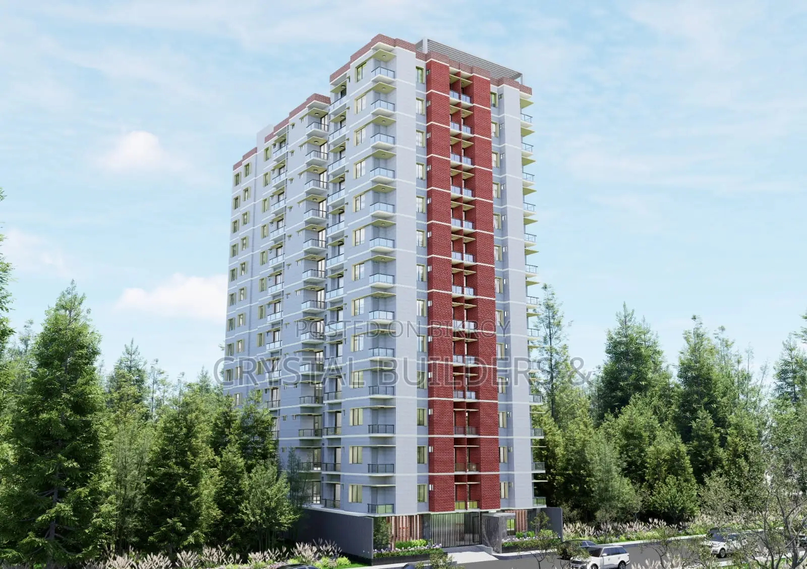 Building G+13, 65 Flats. in Barishal