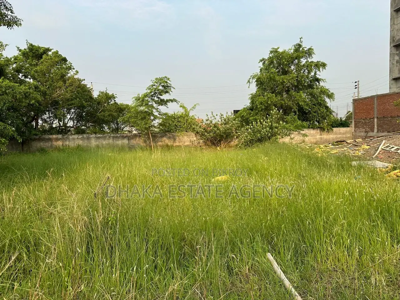Sector=16C, 60"ft+60"ft Road Corner 5 Katha Plot Sale in Uttara