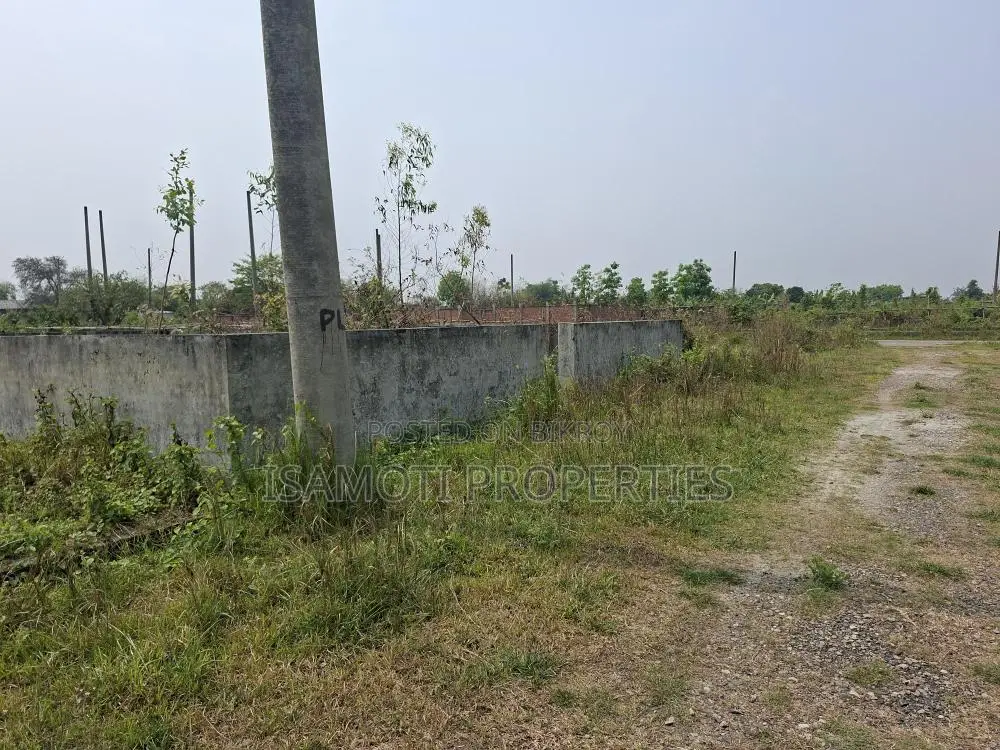 Boundary-walled 3 Katha Plot for Sale in Sector 23 in Purbachal