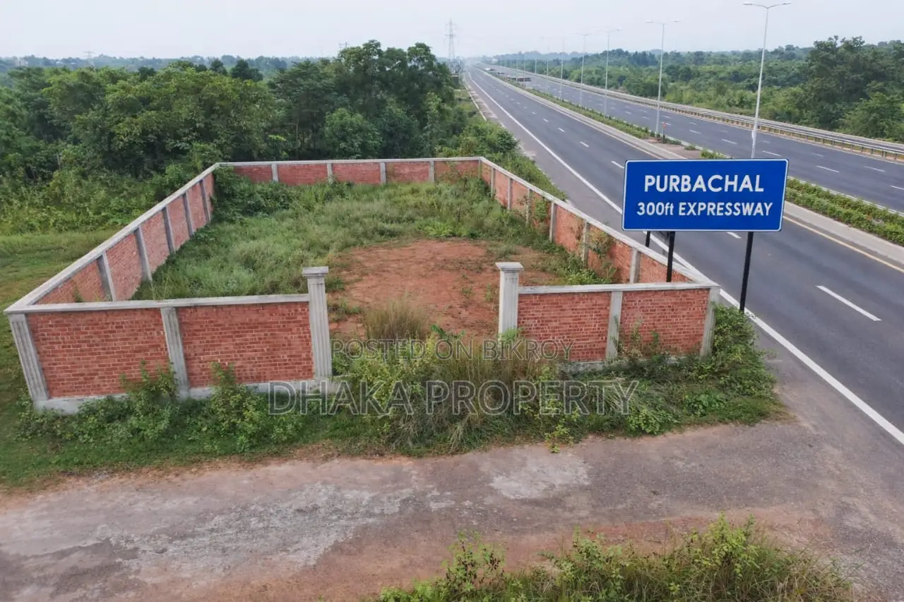 54/54 ft Corner 7.5 Katha North & East Sector: 1 in Purbachal