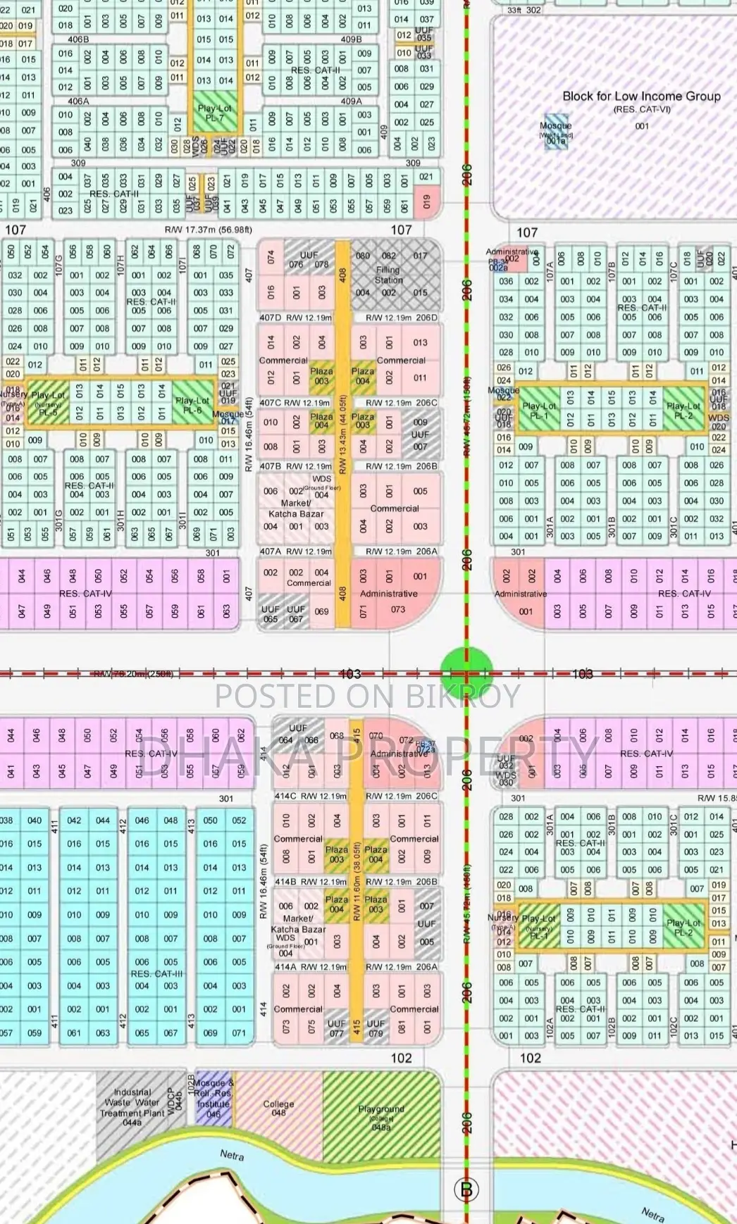 54/54 ft Corner 7.5 Katha North & East Sector: 1 in Purbachal