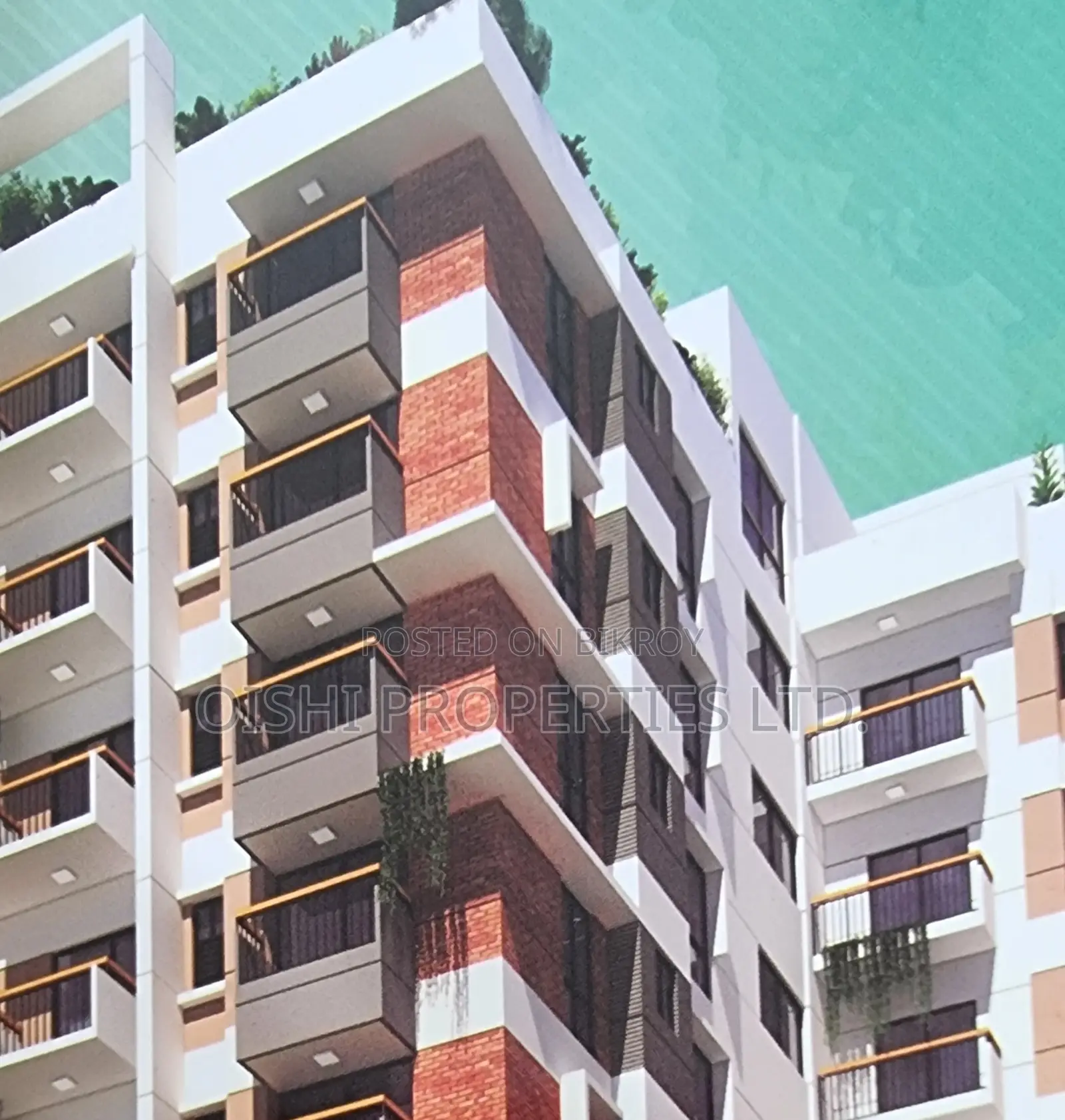 Sale of Modern Residential Flats Under Construction in Malibag