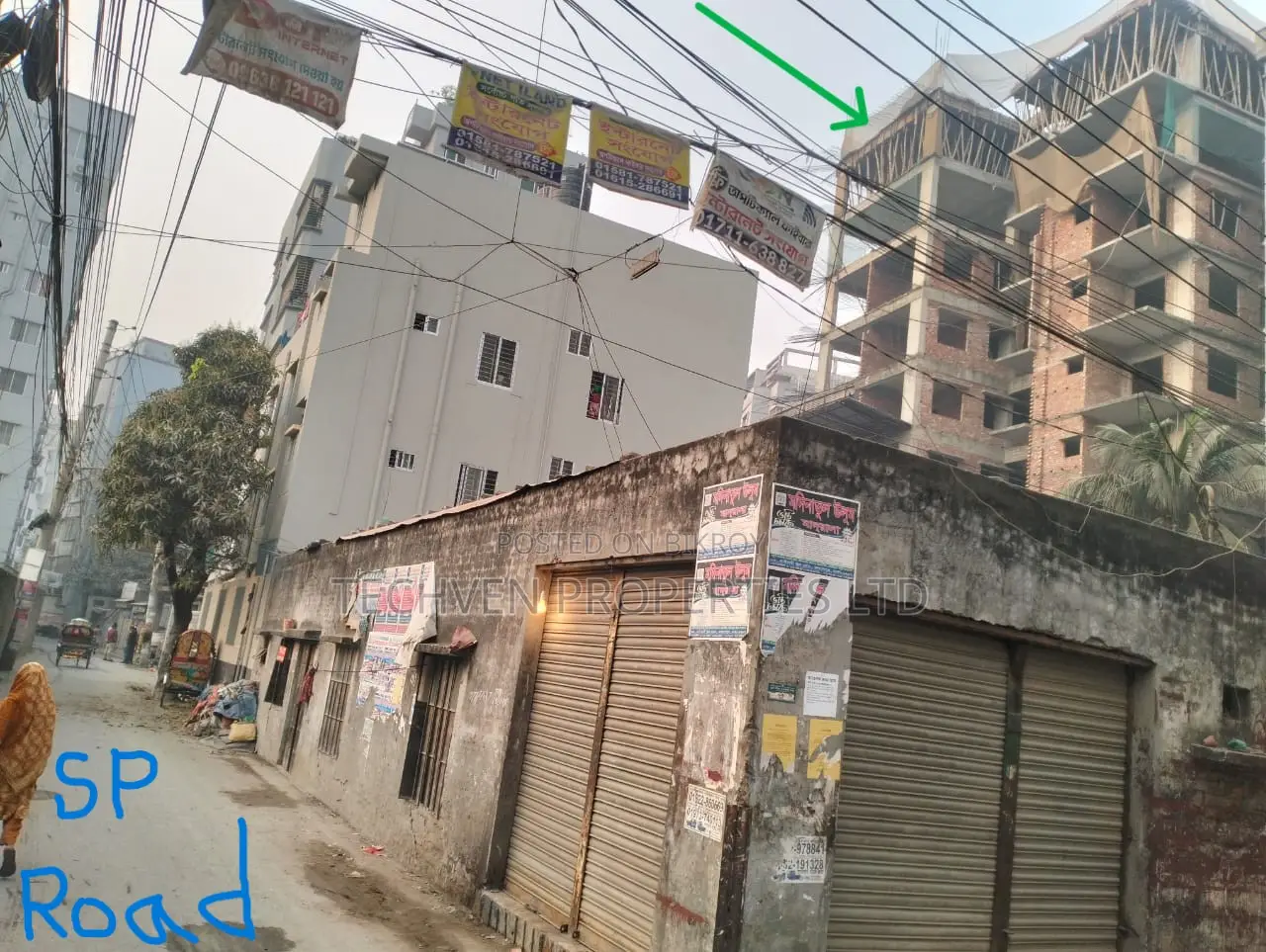 1,540 sq ft Flat at 6,650 Taka per sq ft @ Agargaon SP Road, Lakeview Mosque in Mirpur