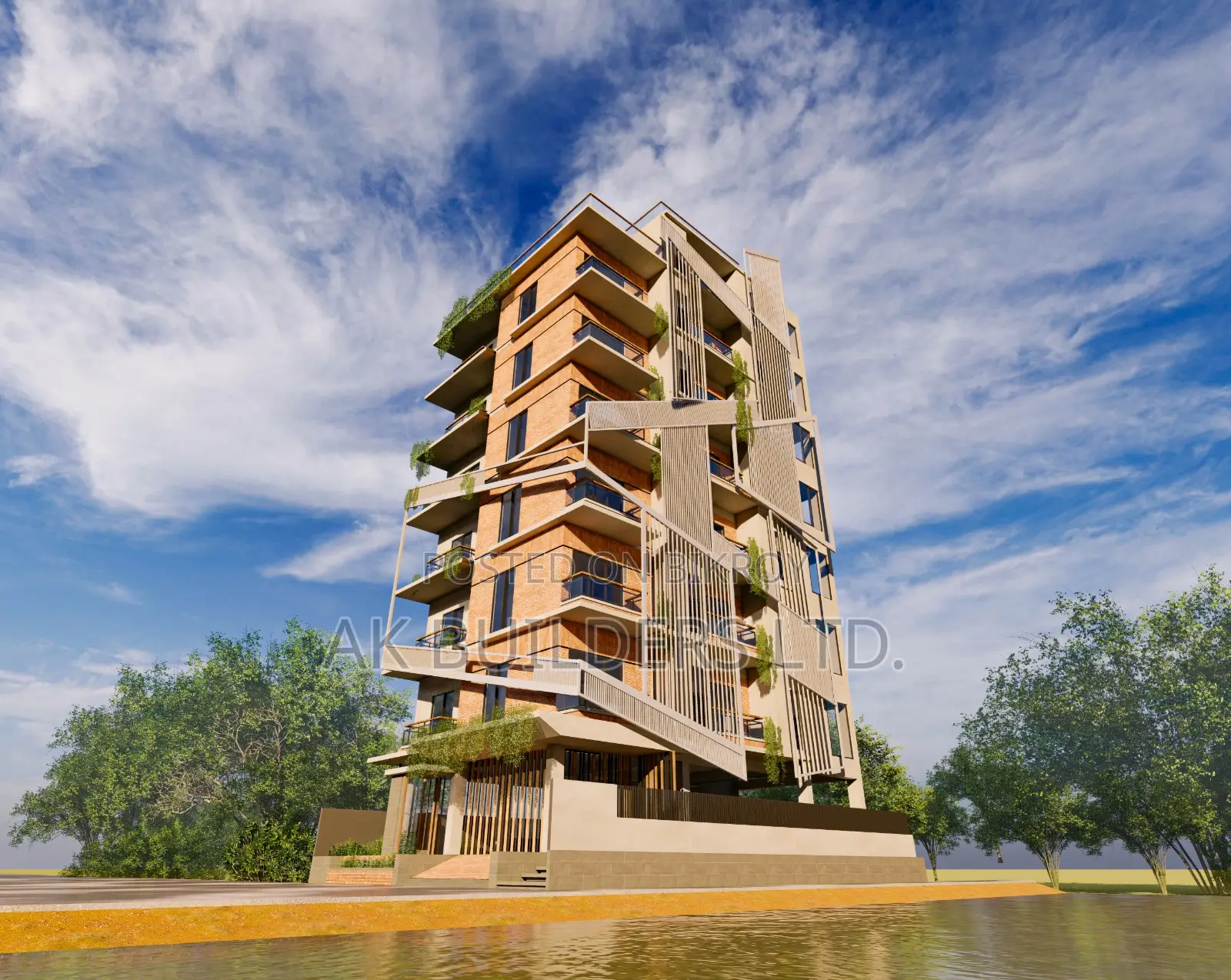3-Bedroom Apartment in AK Del Viento, Basundhara for Sale in Basundhara