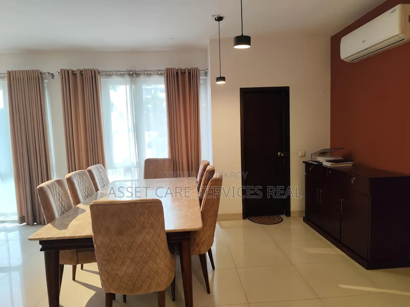 Fully-Furnished 3-Bedroom Apartment for Rent in Baridhara Diplomatic Zone in Baridhara