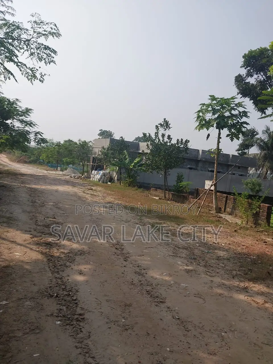 Affordable ready plot for sale next to government road in Savar