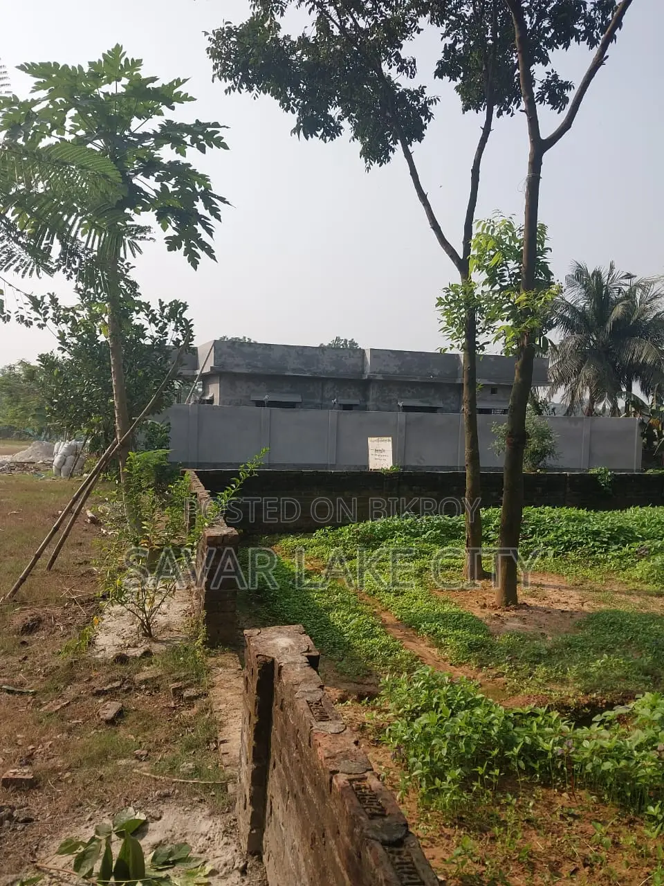 Affordable ready plot for sale next to government road in Savar