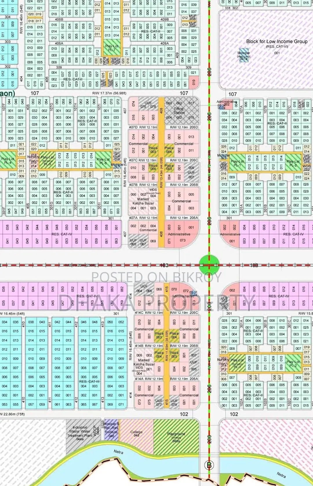 Rajuk Commercial Corner 7.5 Katha Sector-1 in Purbachal