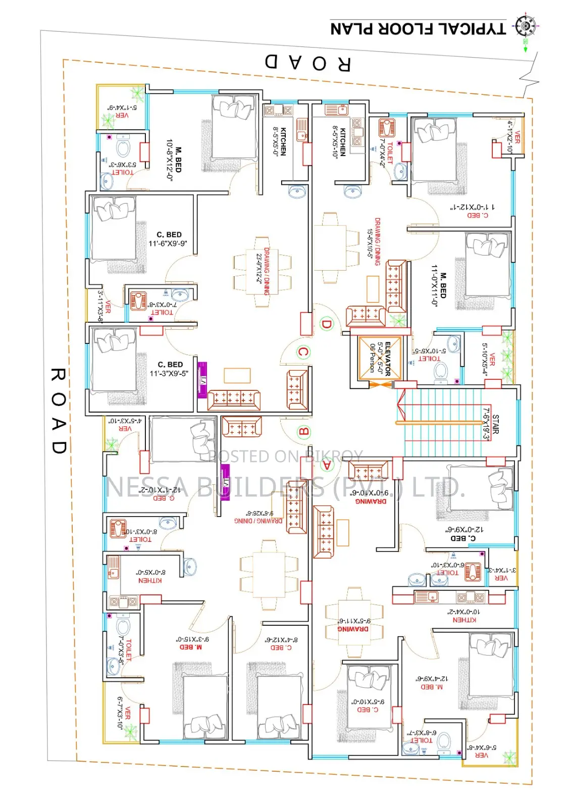 Flat for sale at a special discount for Pohela Boishakh in Uttara