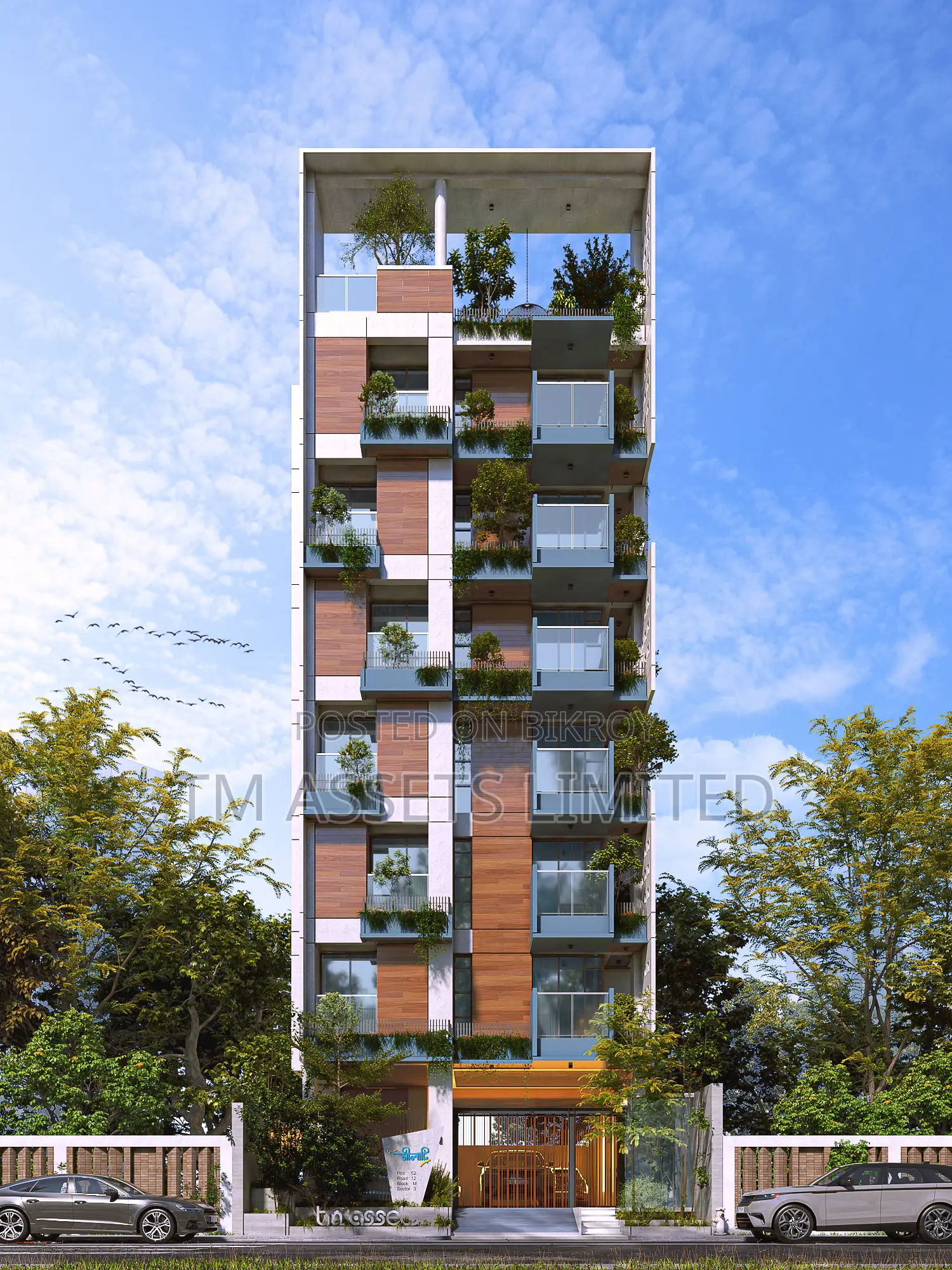 South Facing Premium Apartment for Sale in Aftabnagar Dhaka in Gulshan