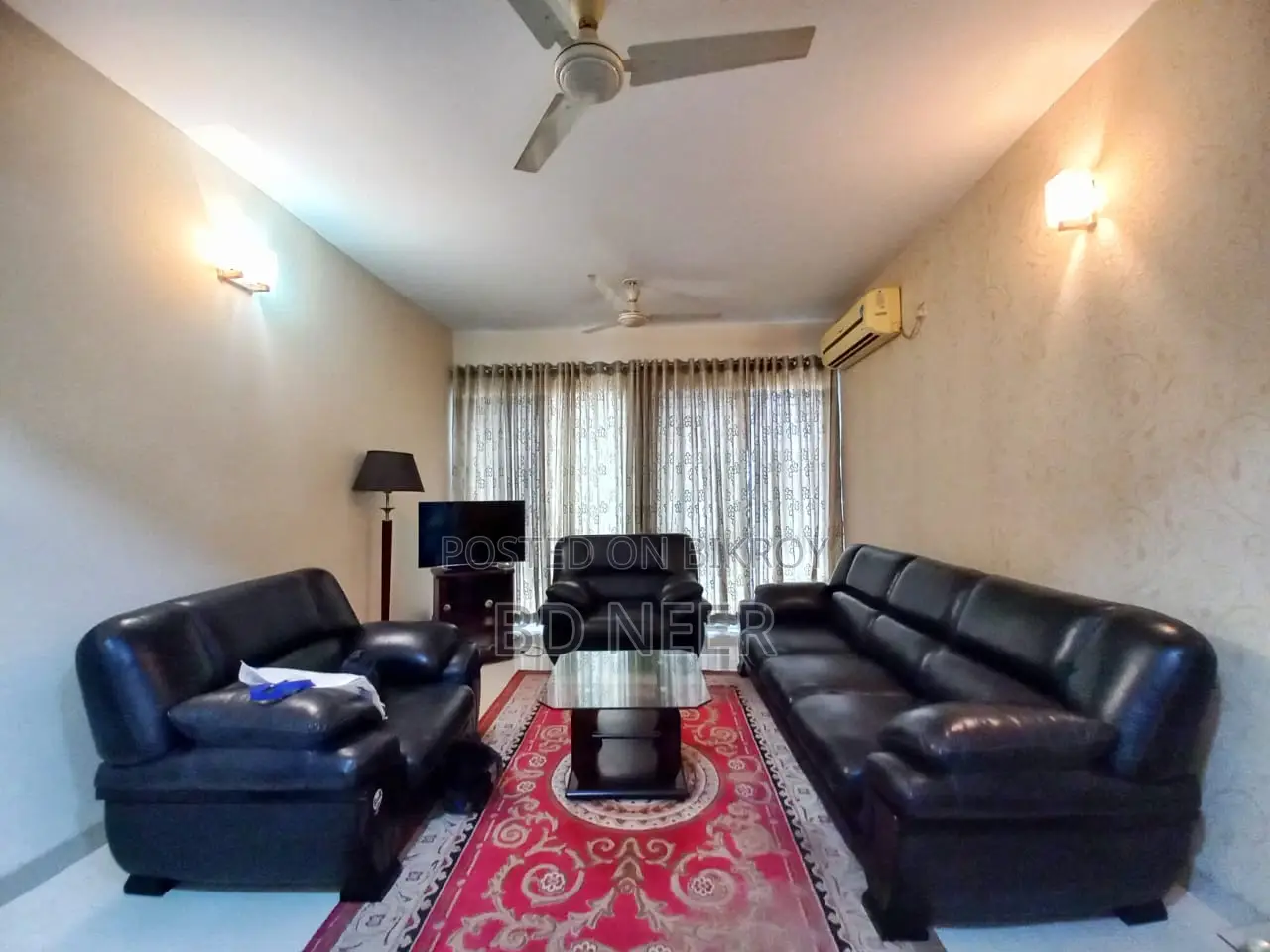 beautiful 3200 sft 4 Bed room apt rent in Gulshan 2 North side in Gulshan