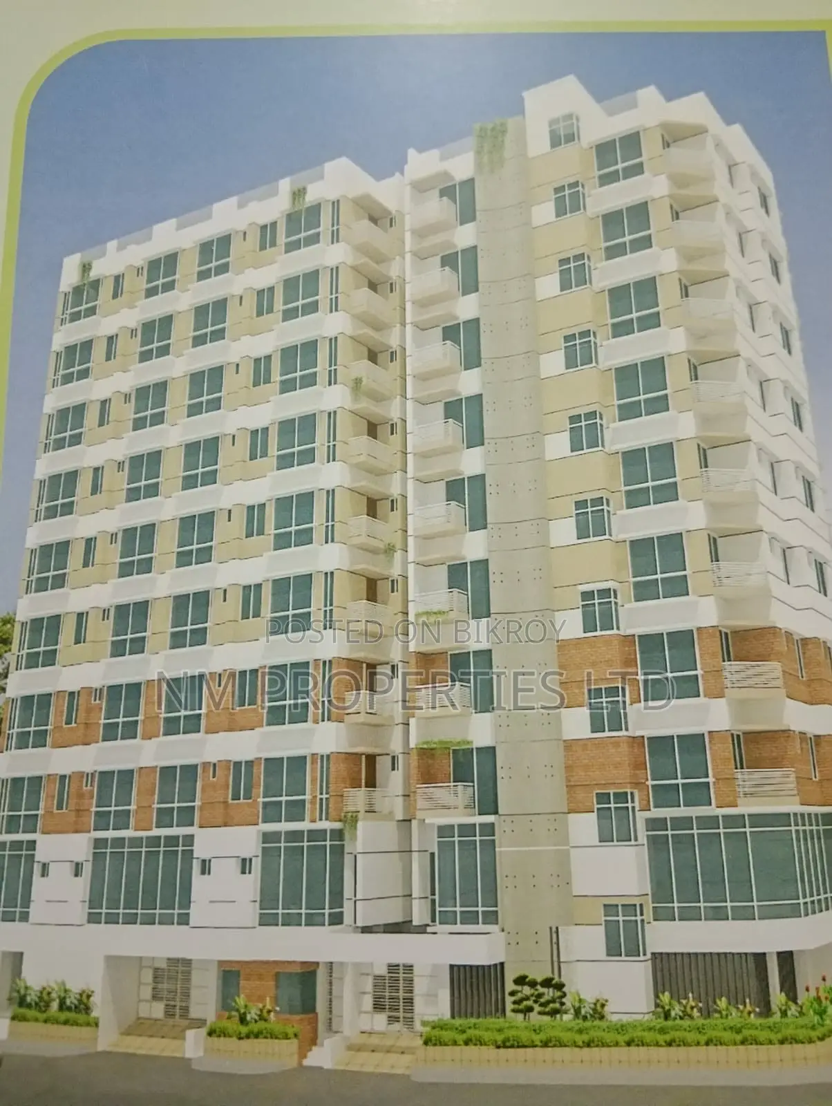 1065 Sqft Flat for Sale in Monipur, Mirpur 2 in Mirpur